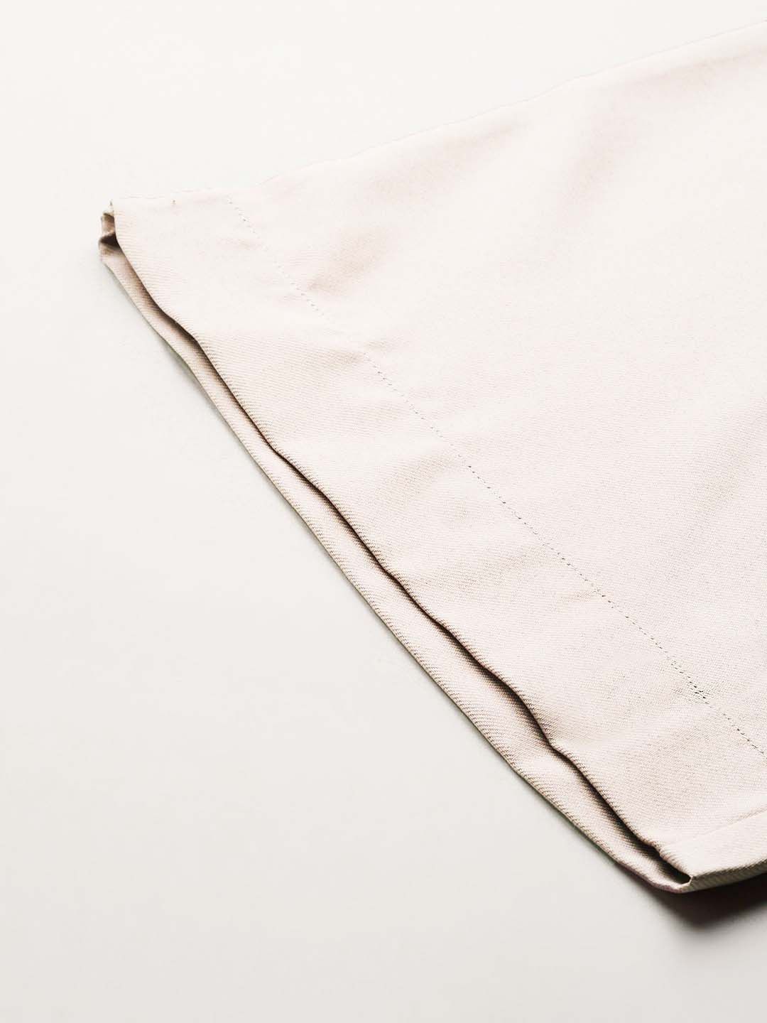 Women High-Rise Pleated Cargos Trousers