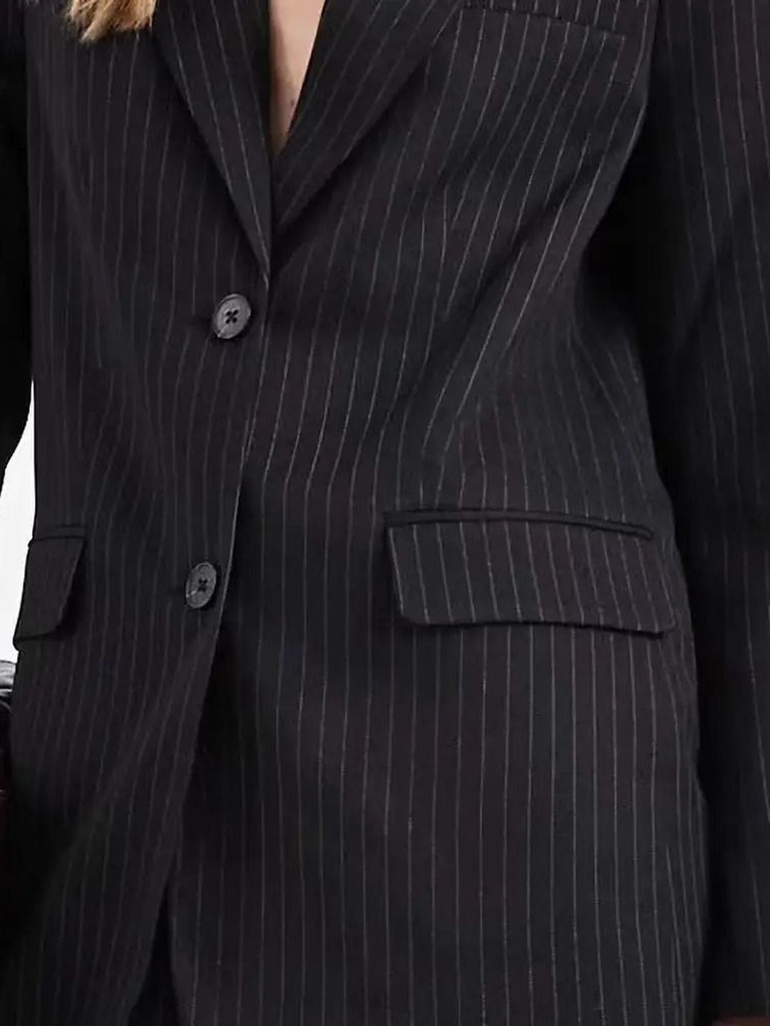 Striped Coat with Trousers