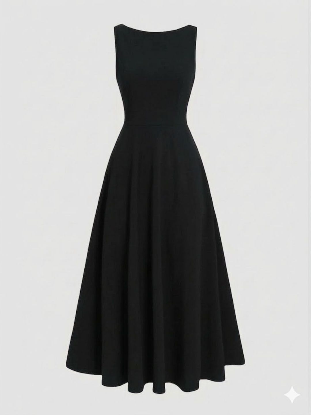Fit & Flare Midi Dress