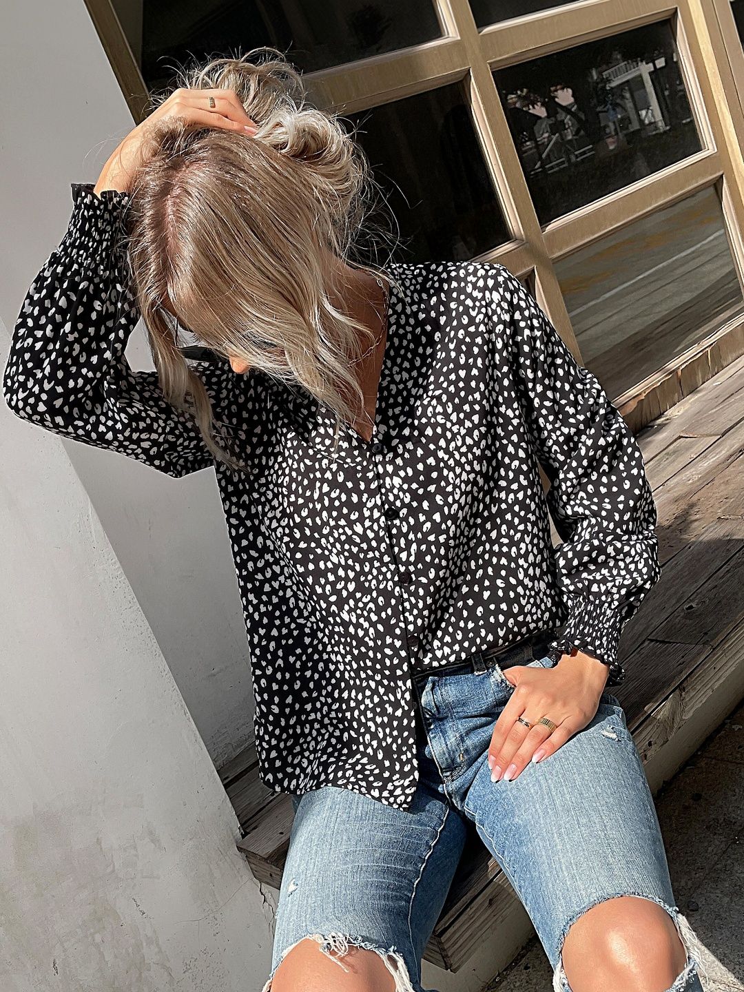 Women Printed Casual Shirt