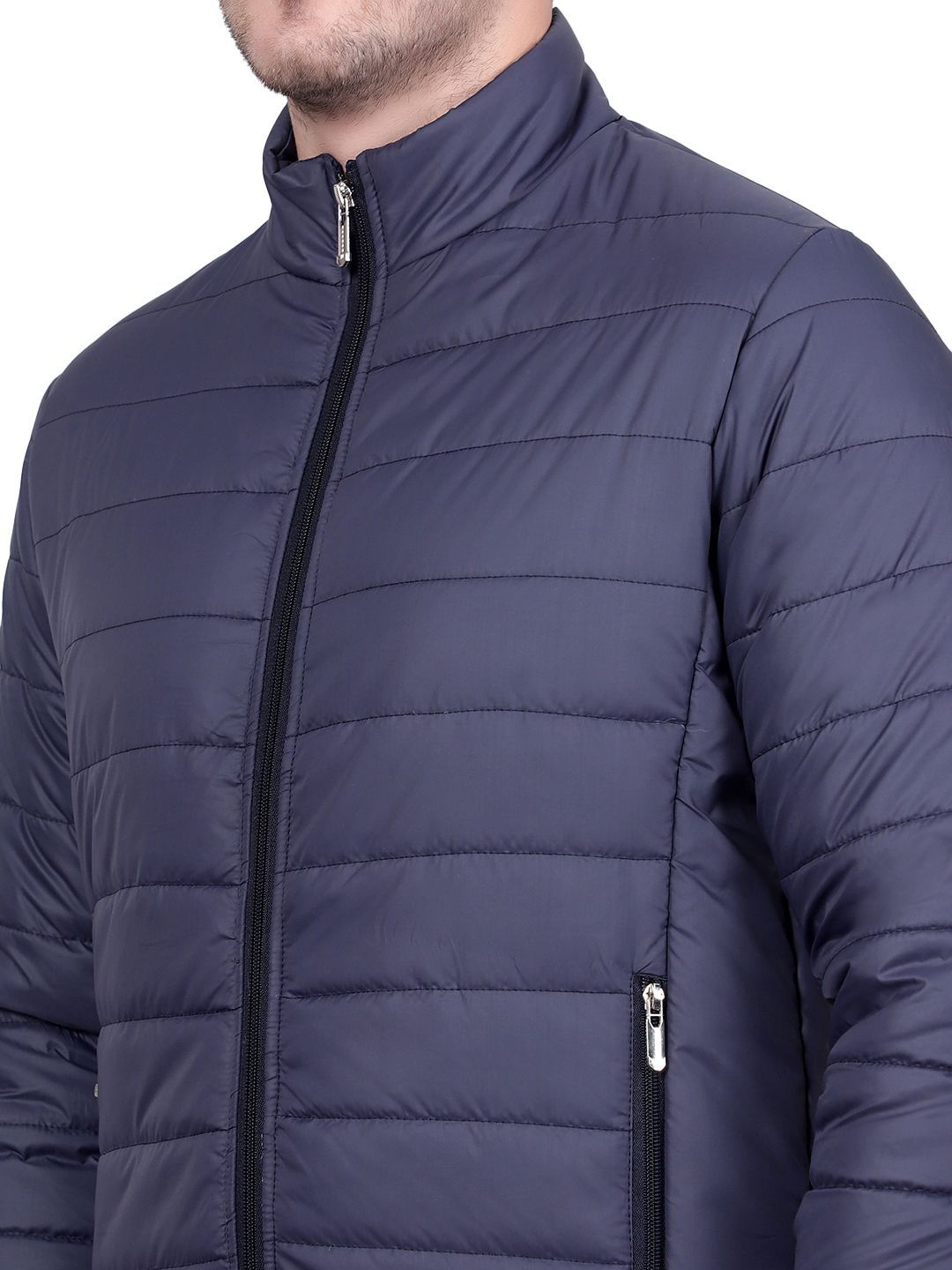 NOWI Stand Collar Lightweight Puffer Jacket