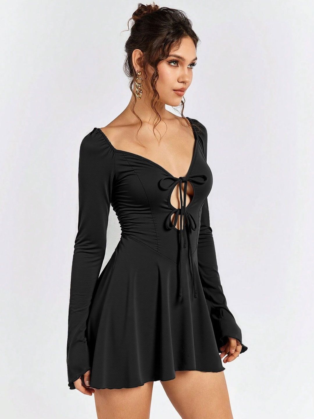 Fit & Flare Mini Dress
