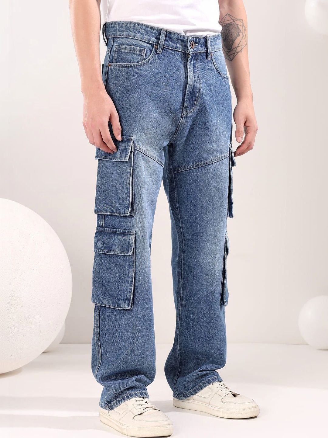 Men Jogger Mid-Rise Stretchable Jeans