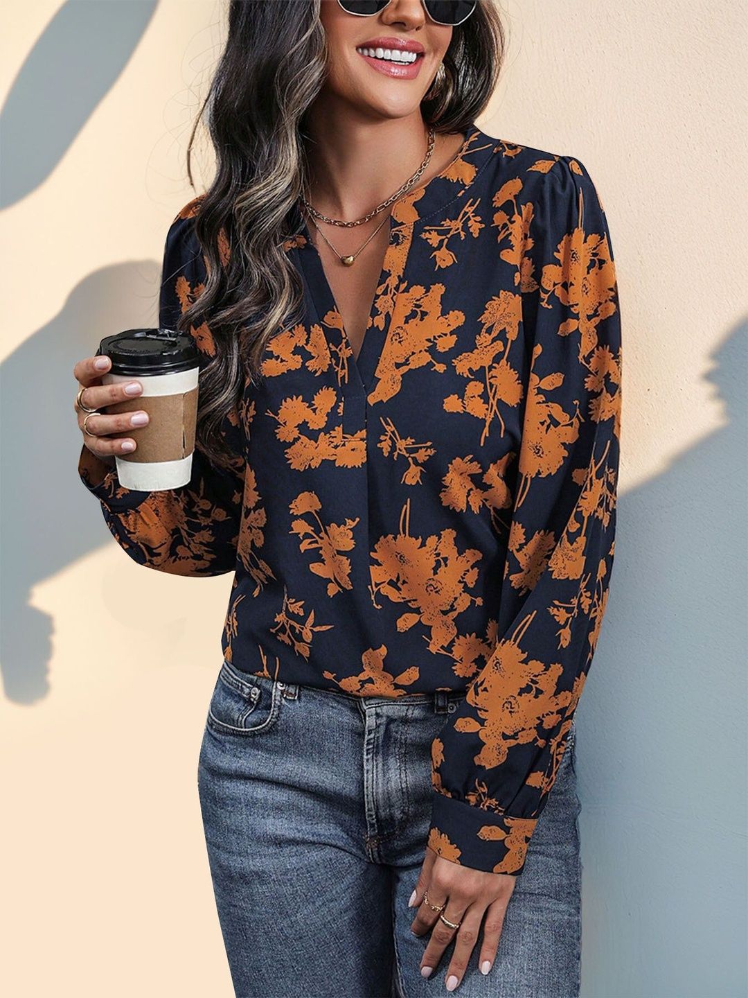 Women's Nowi Floral Print Top