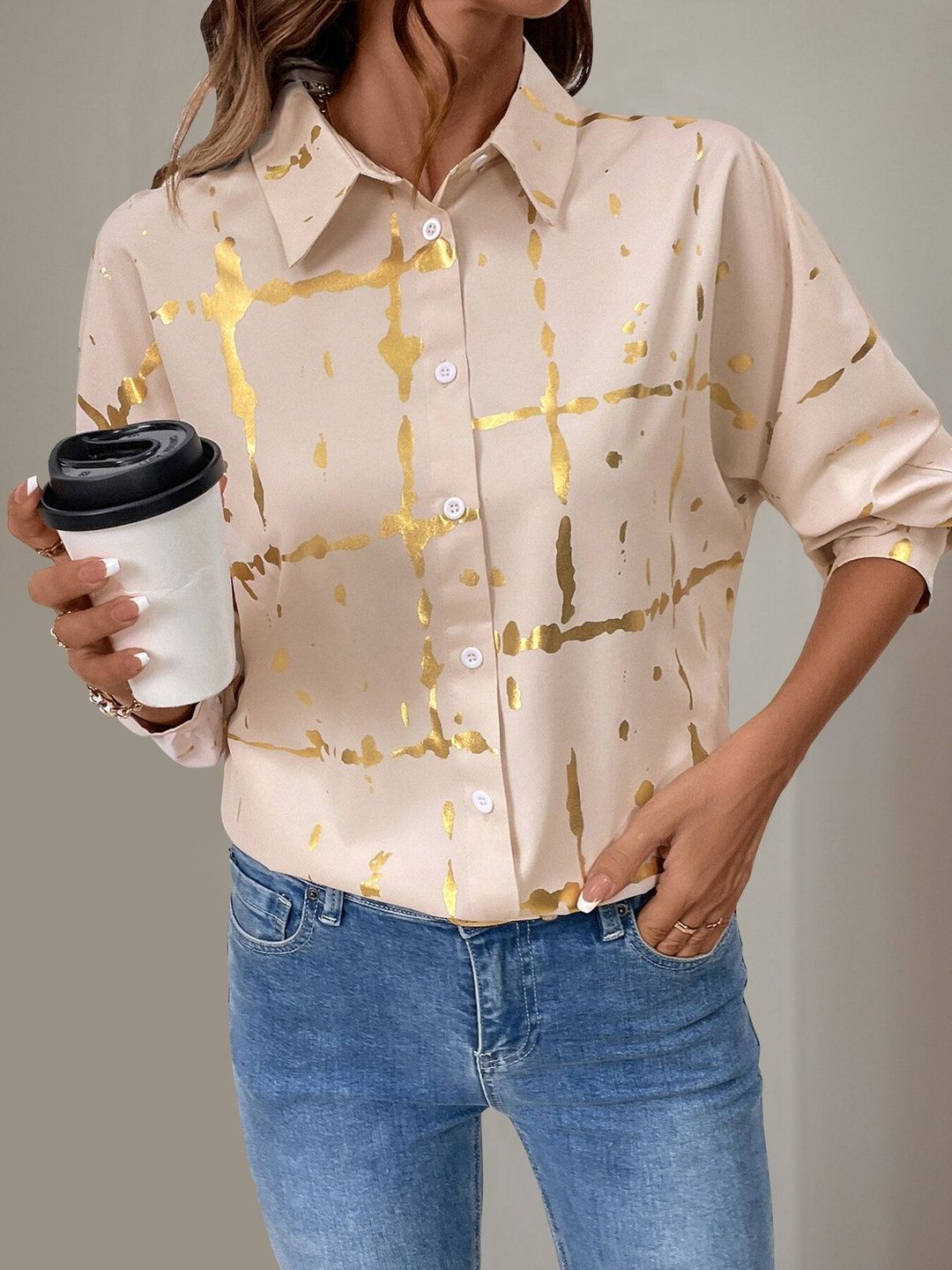 Women Printed Casual Shirt