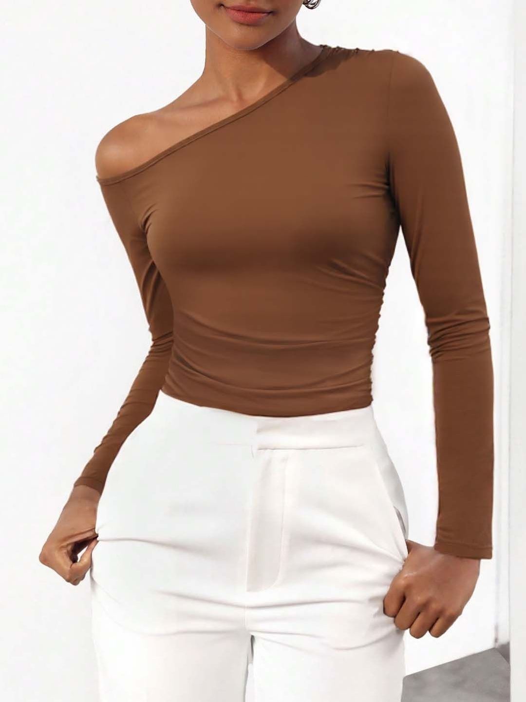 One Shoulder Bodysuit