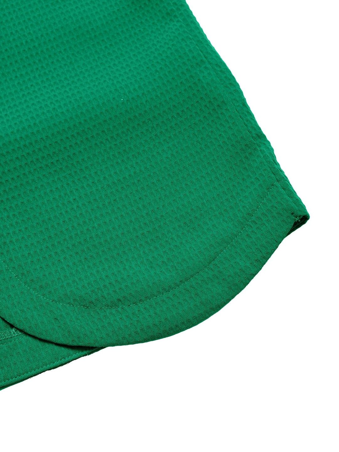 Women's Green Ruffles Top