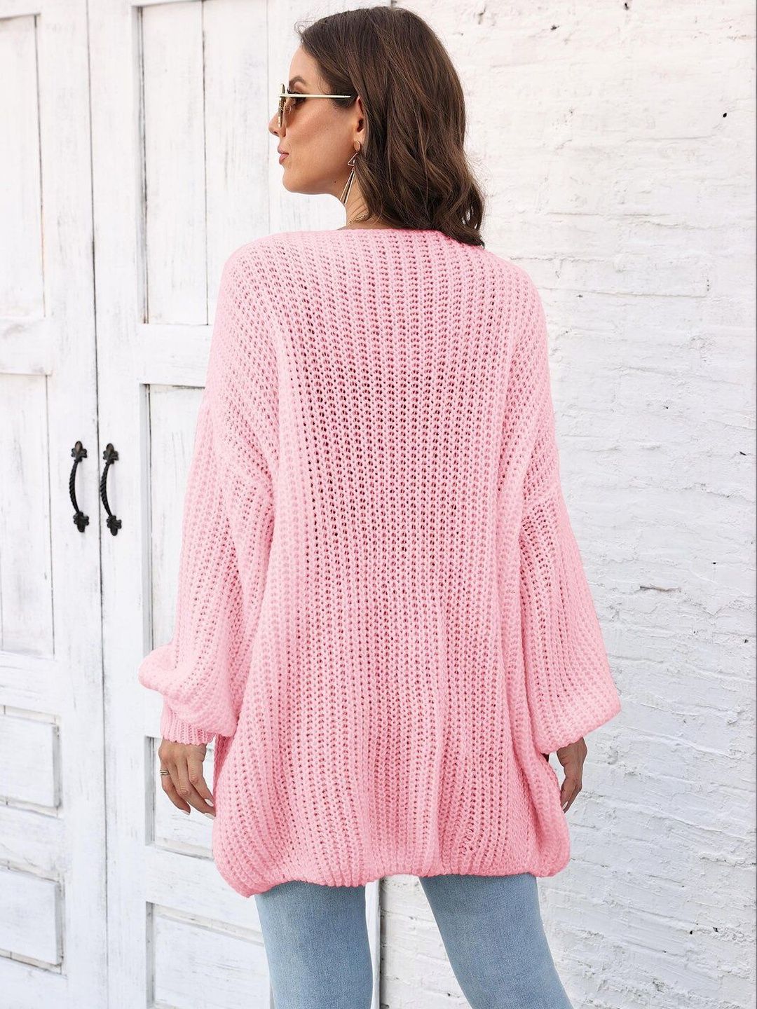 Women Cardigan with Applique Detail