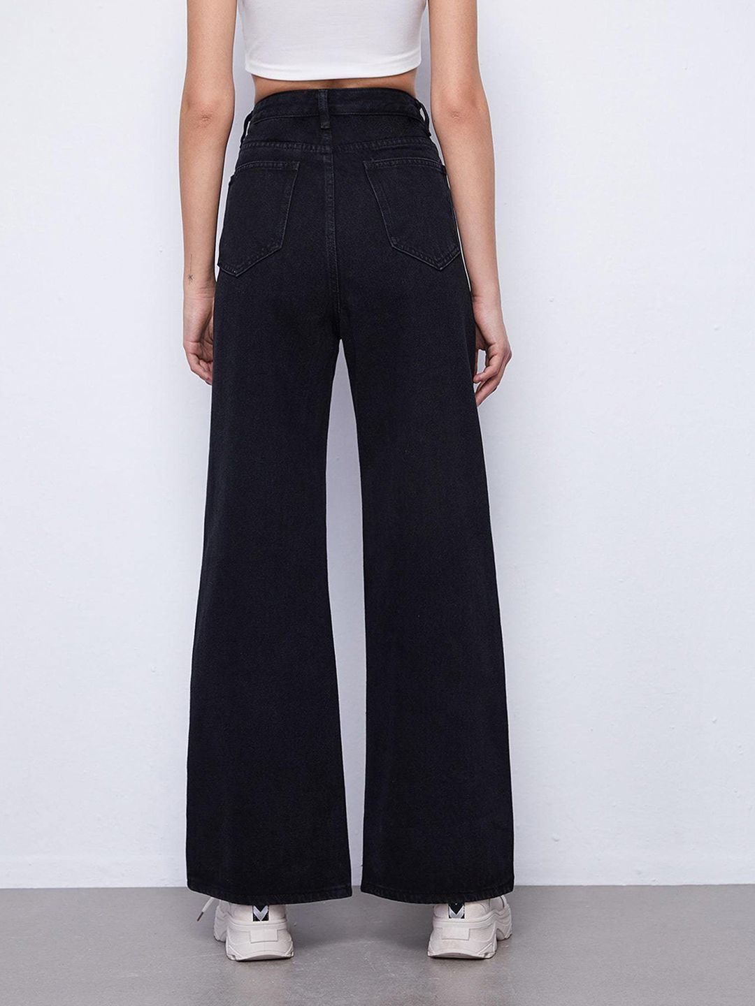 Women Bootcut High-Rise Stretchable Jeans