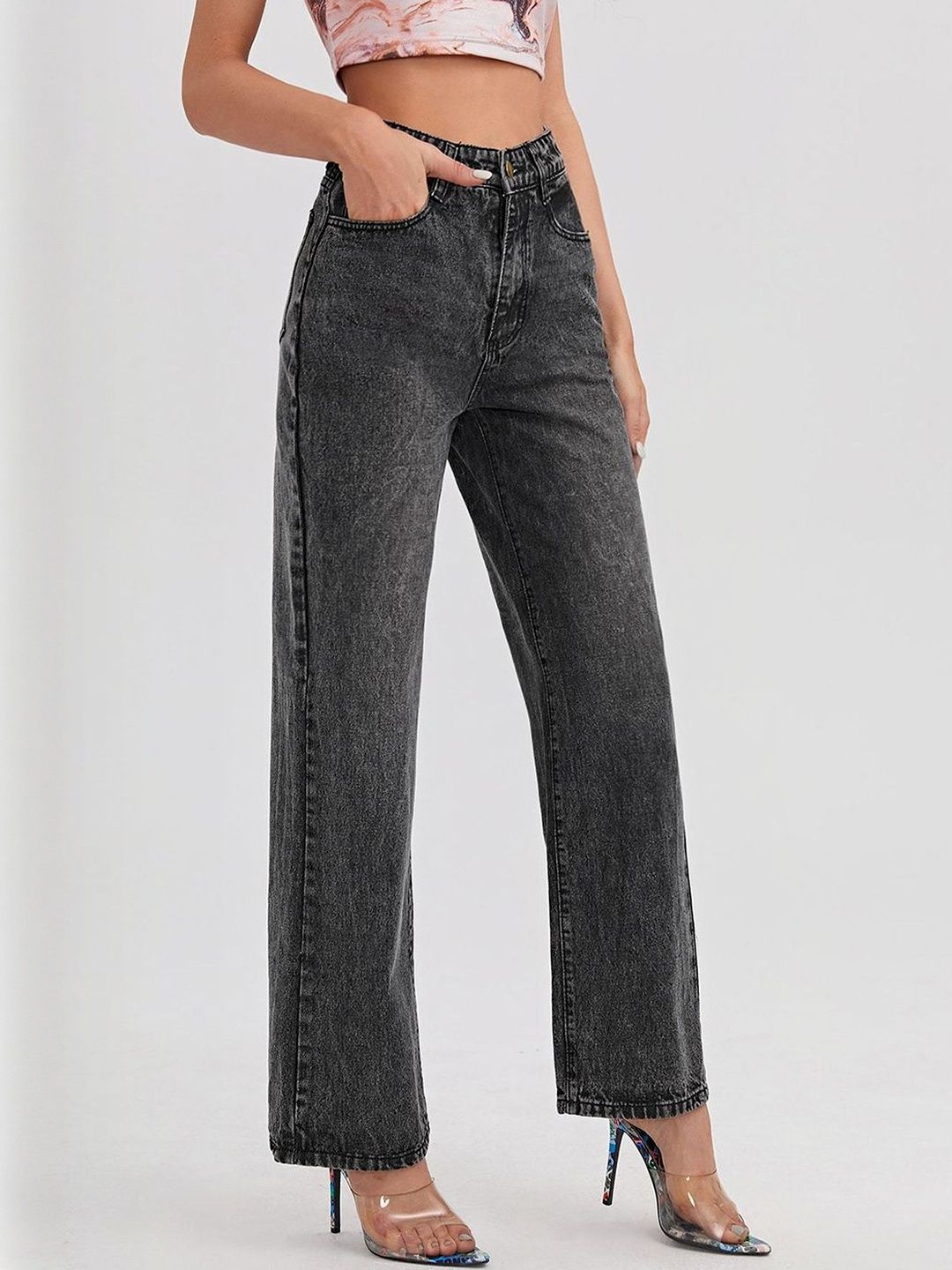 Women Pack Of 2 High-Rise Light Fade Clean Look Stretchable Jeans