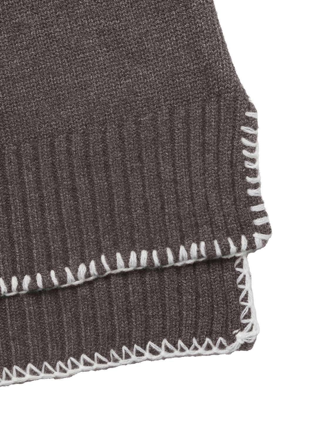 NOWI Women Pullover with Embroidered Detail