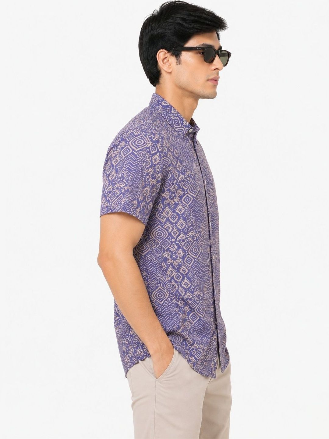 Men Comfort Printed Casual Shirt