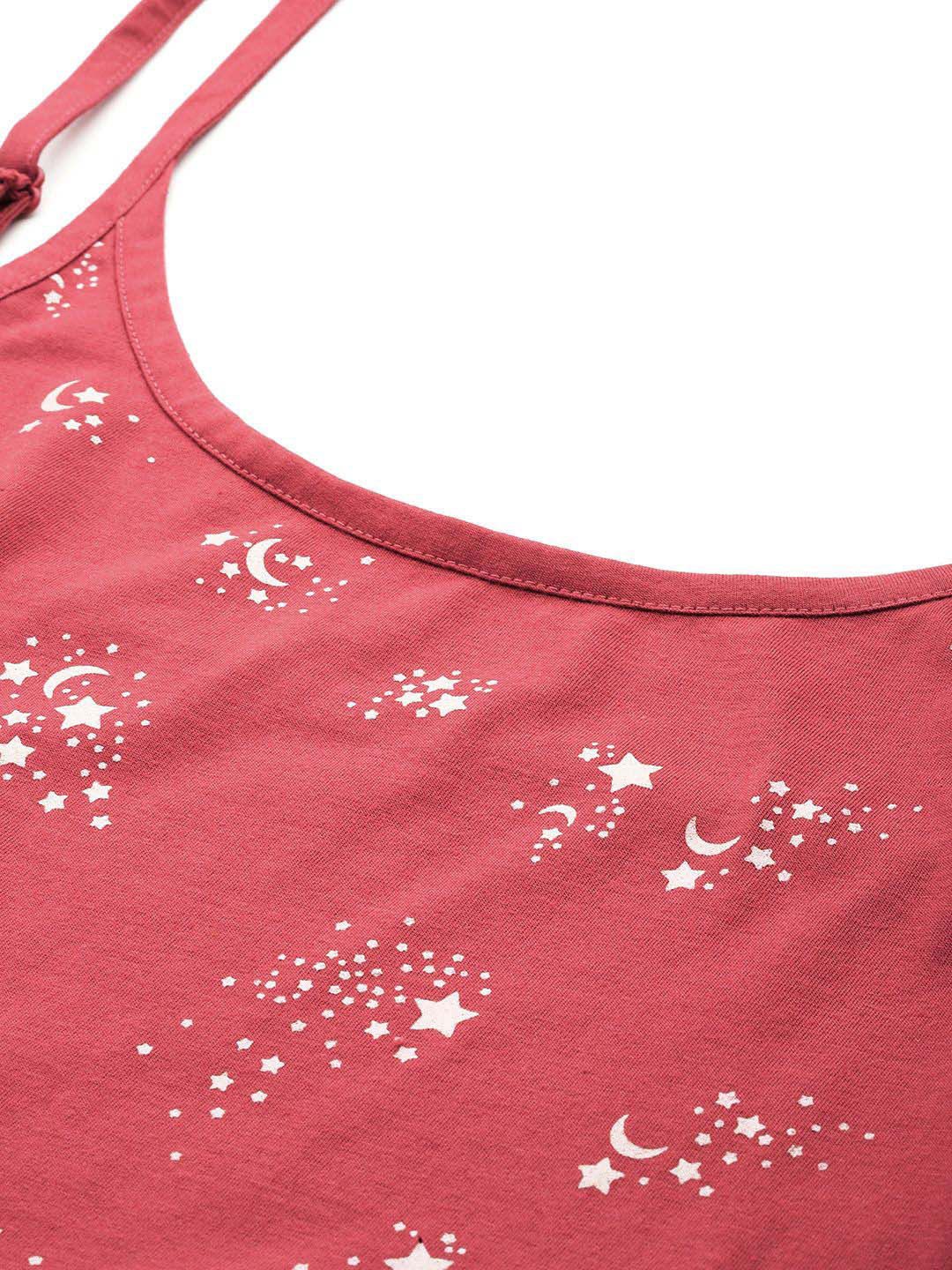 Women Printed Night suit