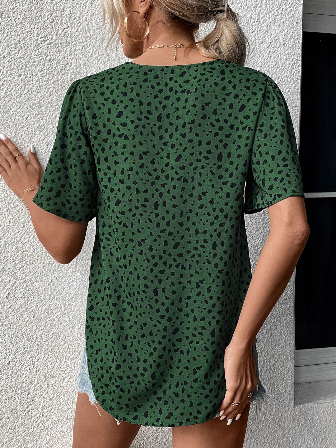 Animal Print Top