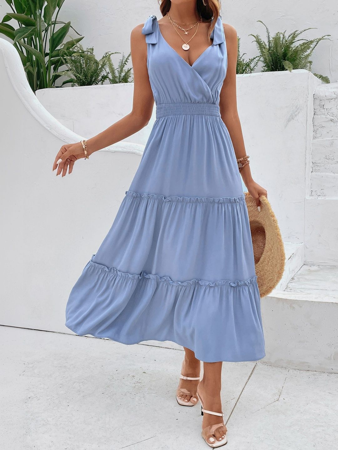 A-Line Midi Dress