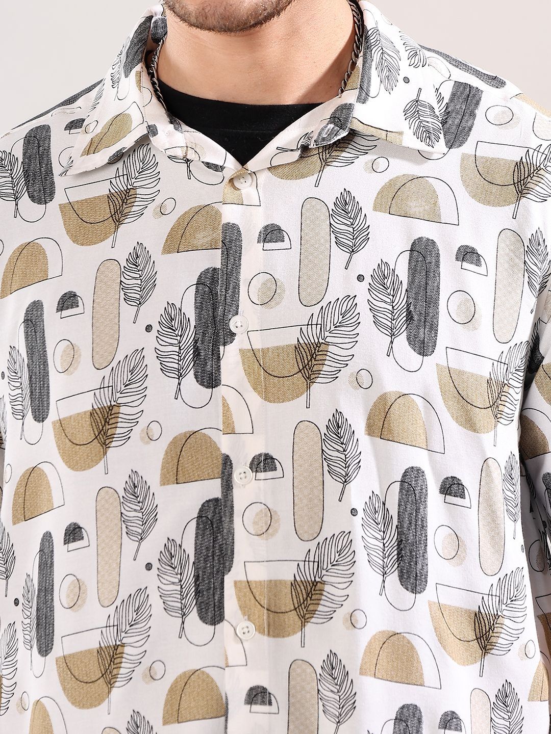 Men Printed Casual Shirt