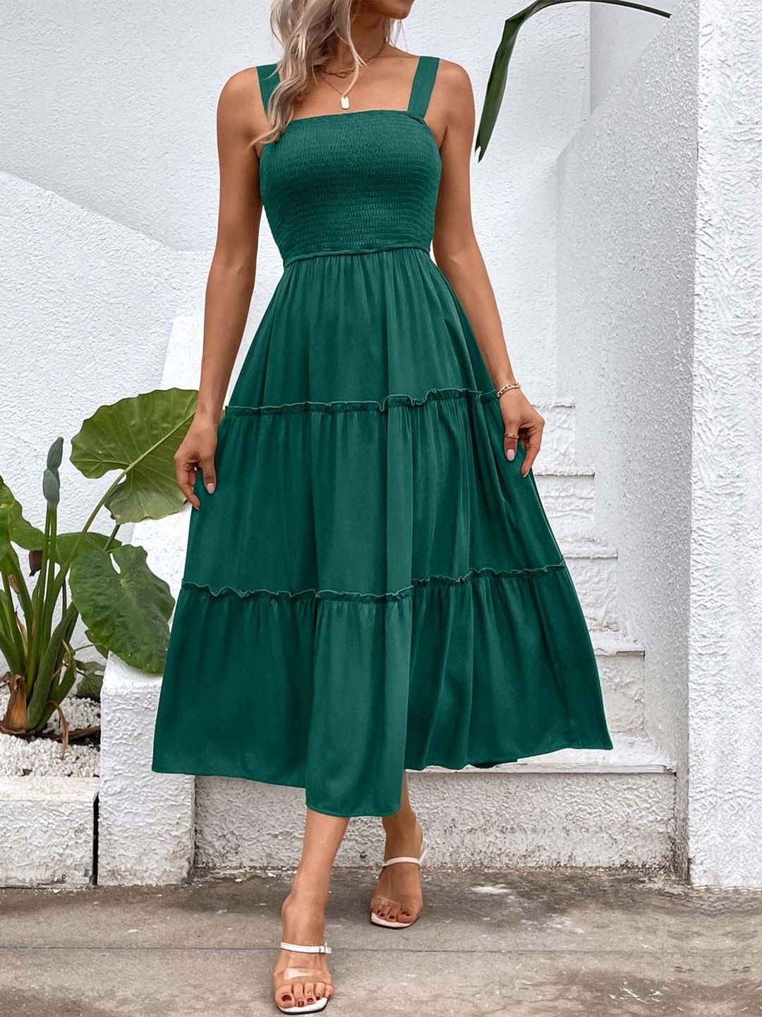 NOWI A-Line Midi Dress