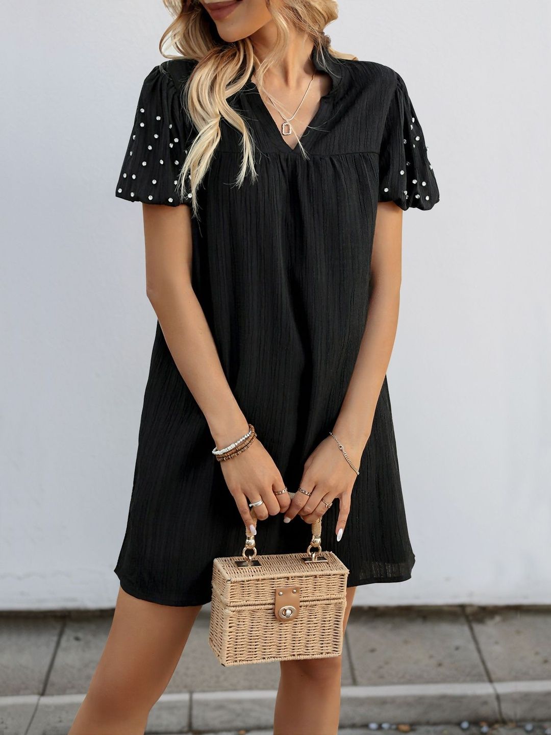Puff Sleeve Dress
