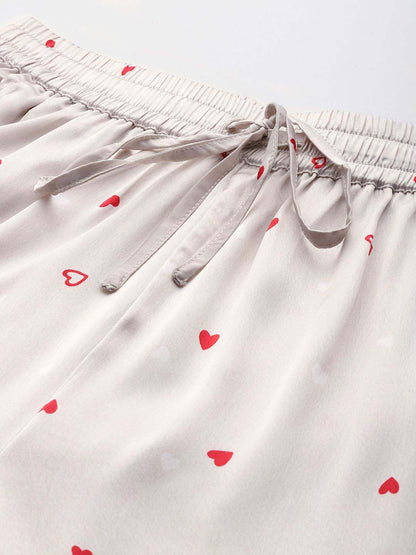 Women Printed Night suit