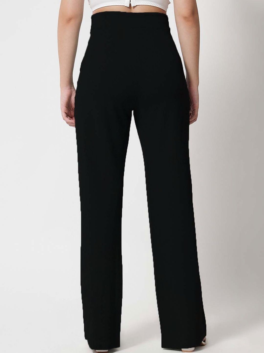 Women High-Rise Trousers