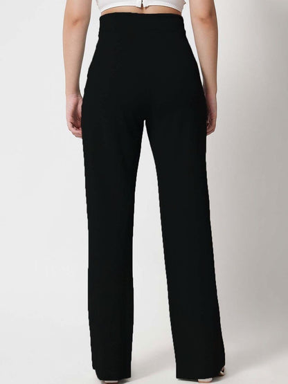 Women High-Rise Trousers