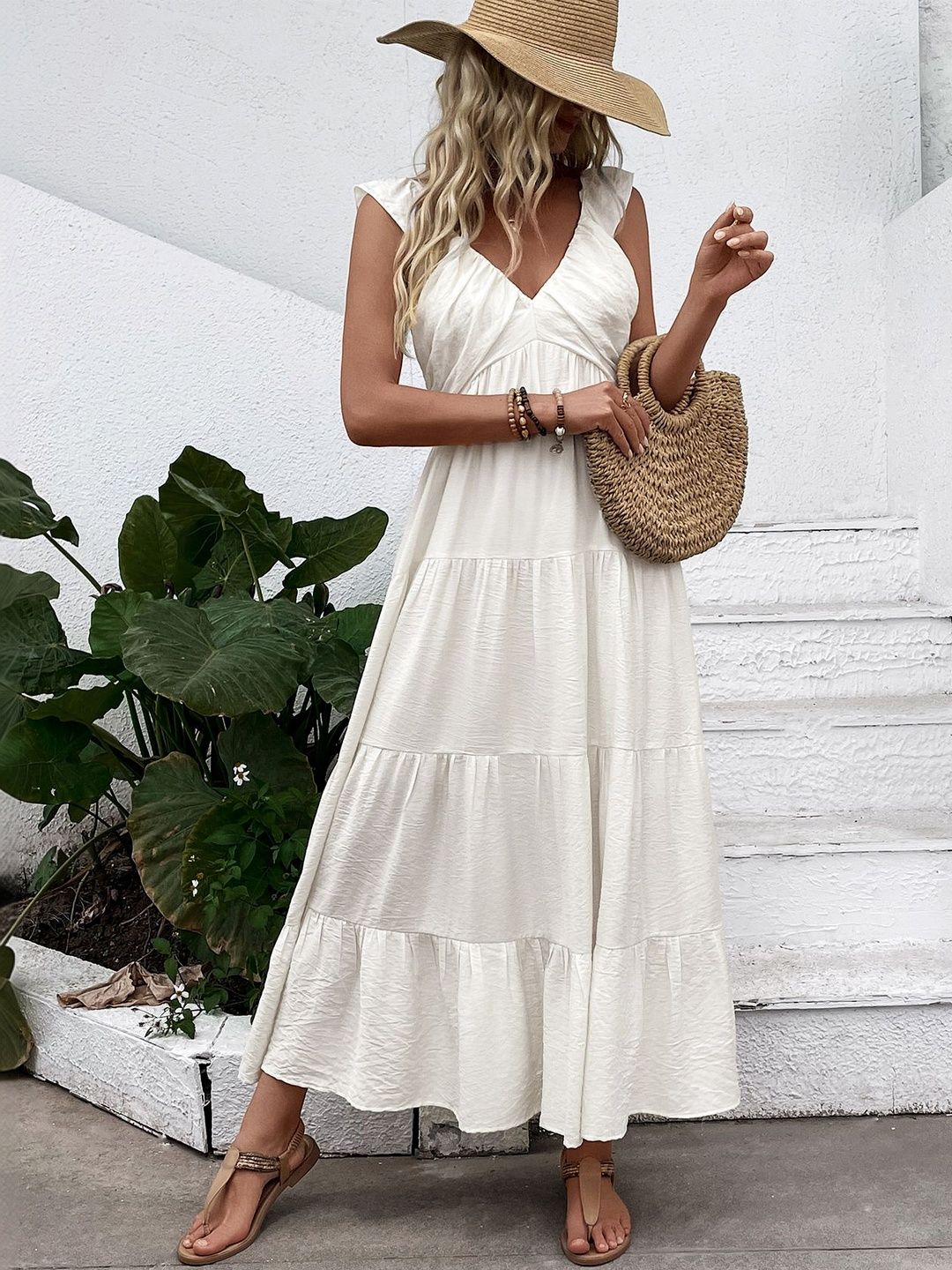 A-Line Midi Dress