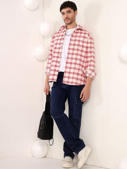 Men Checked Casual Shirt