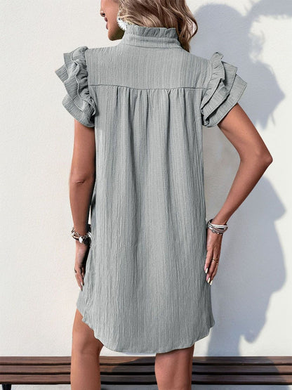 Flutter Sleeve Dress