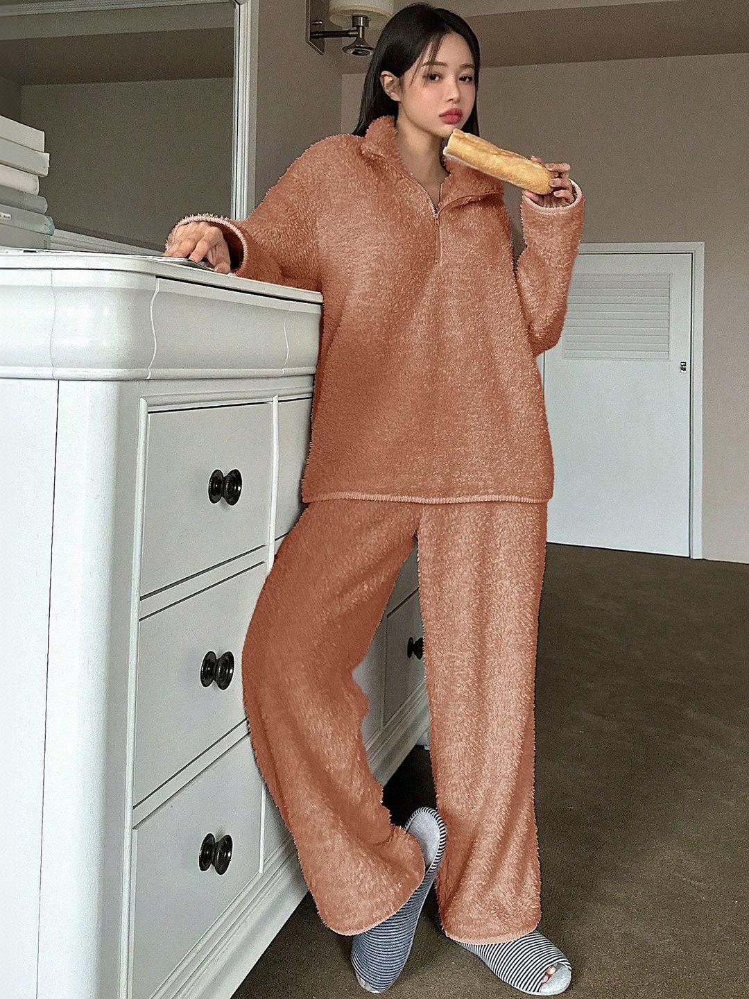 NOWI High Neck Sweatshirt & Trousers Co-Ords