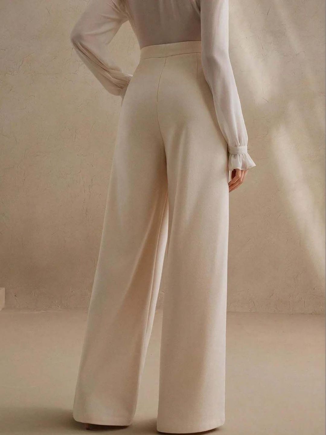Women Straight Fit High-Rise Trousers