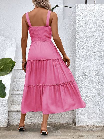 Fit & Flare Midi Dress