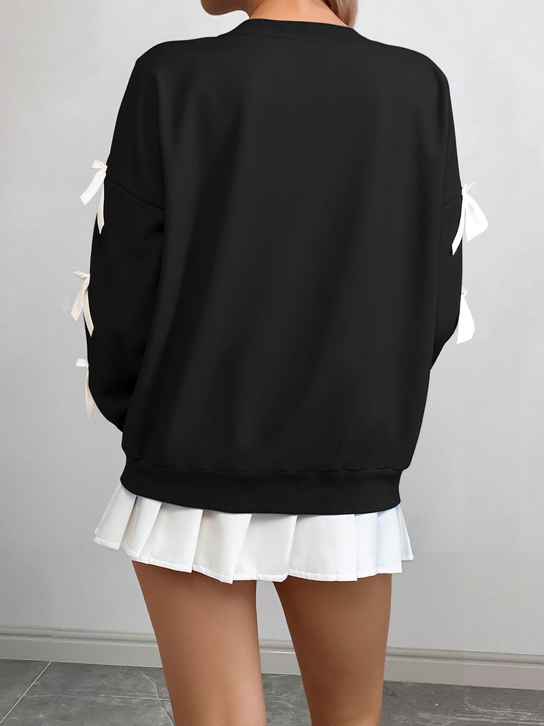 NOWI Women Embellished Sweatshirt