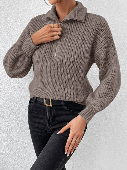 Women Ribbed Pullover