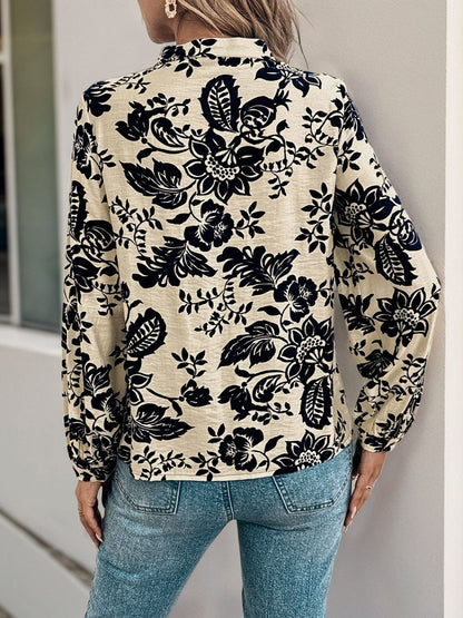 Women Floral Printed Casual Shirt