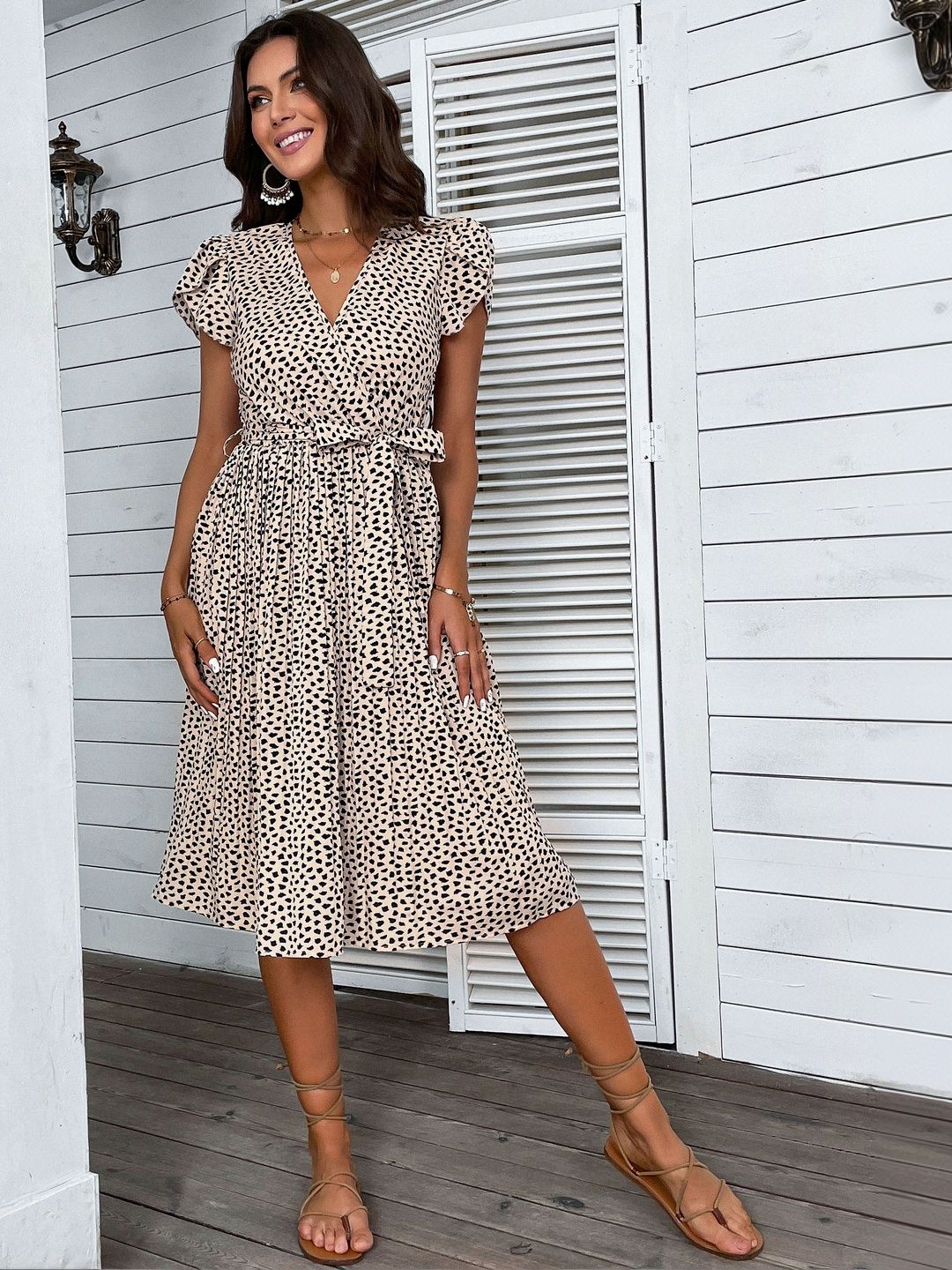 Animal Print Dress