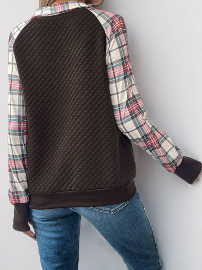 Women Colourblocked Sweatshirt