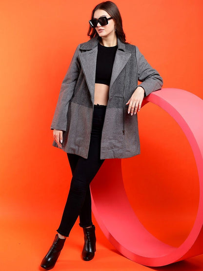 NowI Women Solid Single Breasted Casual Blazer
