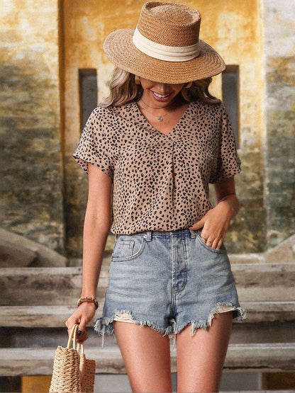 Animal Print Top