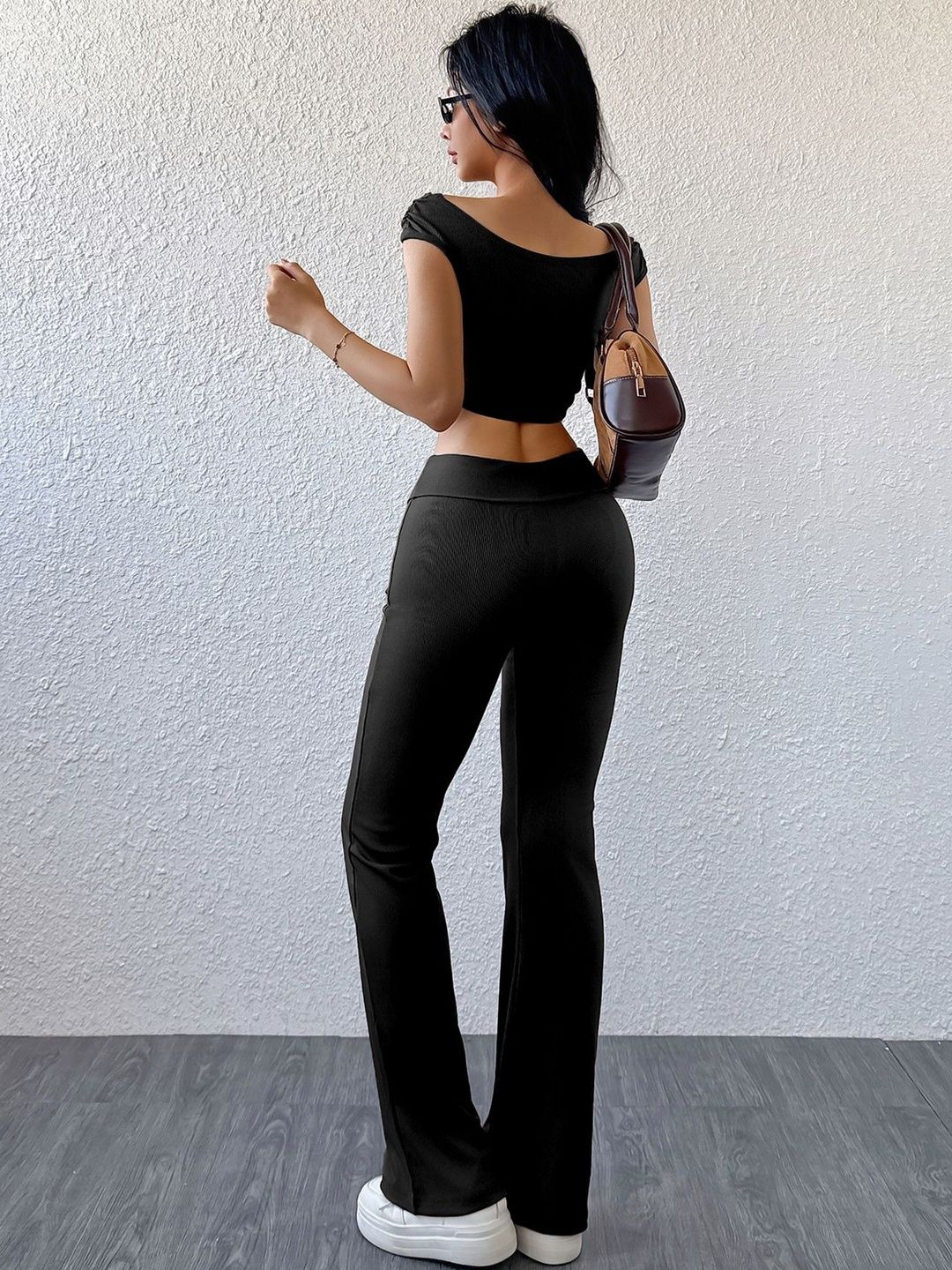 Boat Neck Top & Trousers Co-Ords