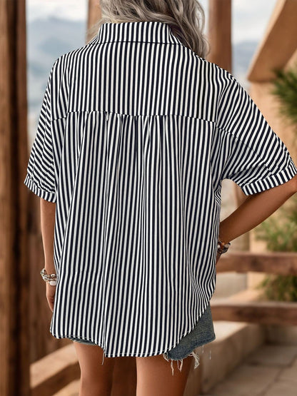 Women Striped Casual Shirt