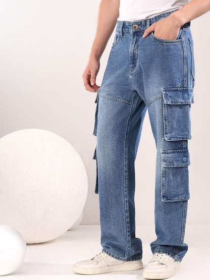 Men Jogger Mid-Rise Stretchable Jeans