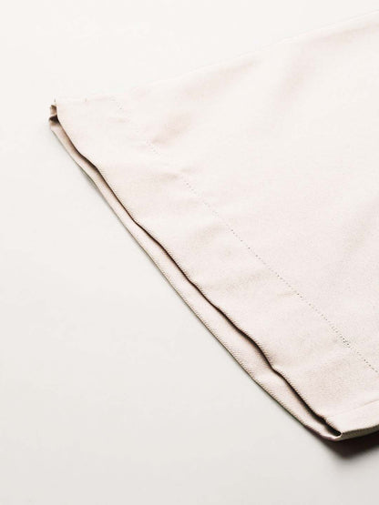 Women High-Rise Pleated Cargos Trousers