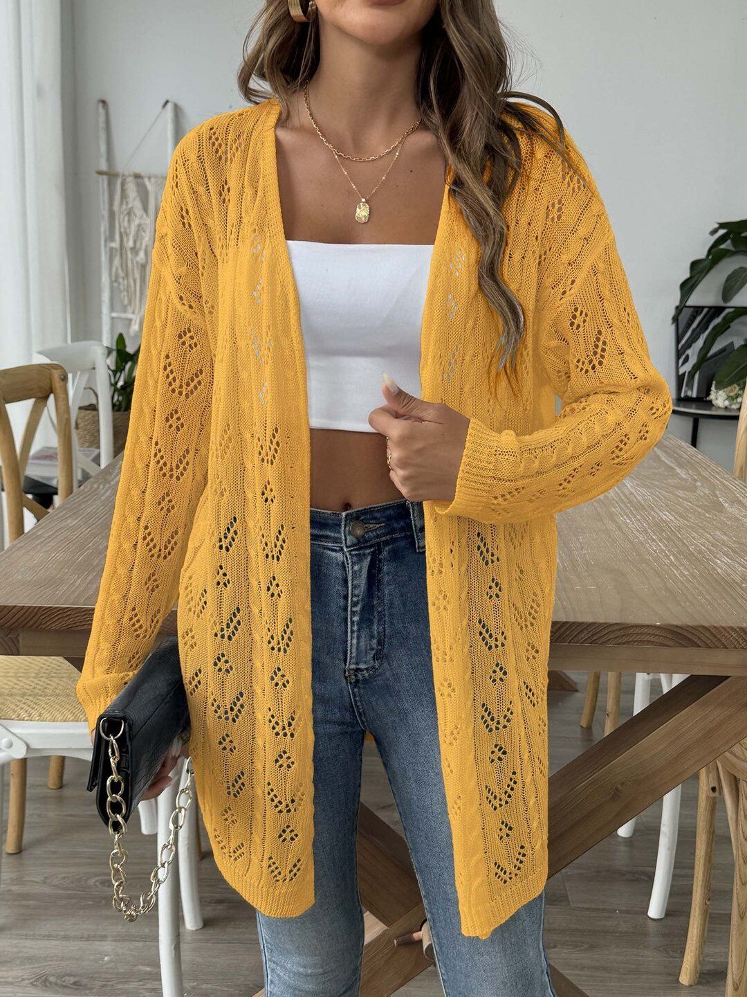 Women Longline Shrug