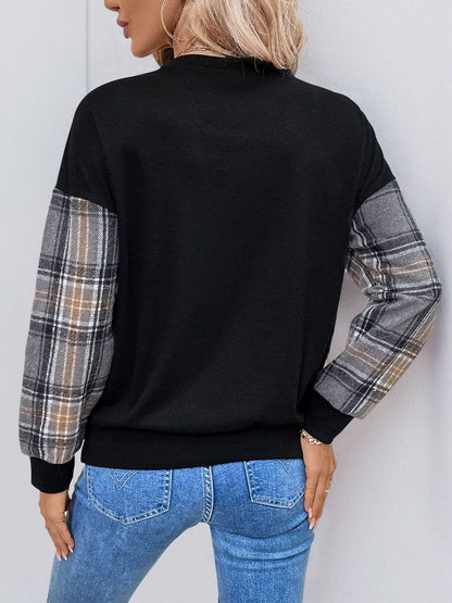 Women Colourblocked Sweatshirt