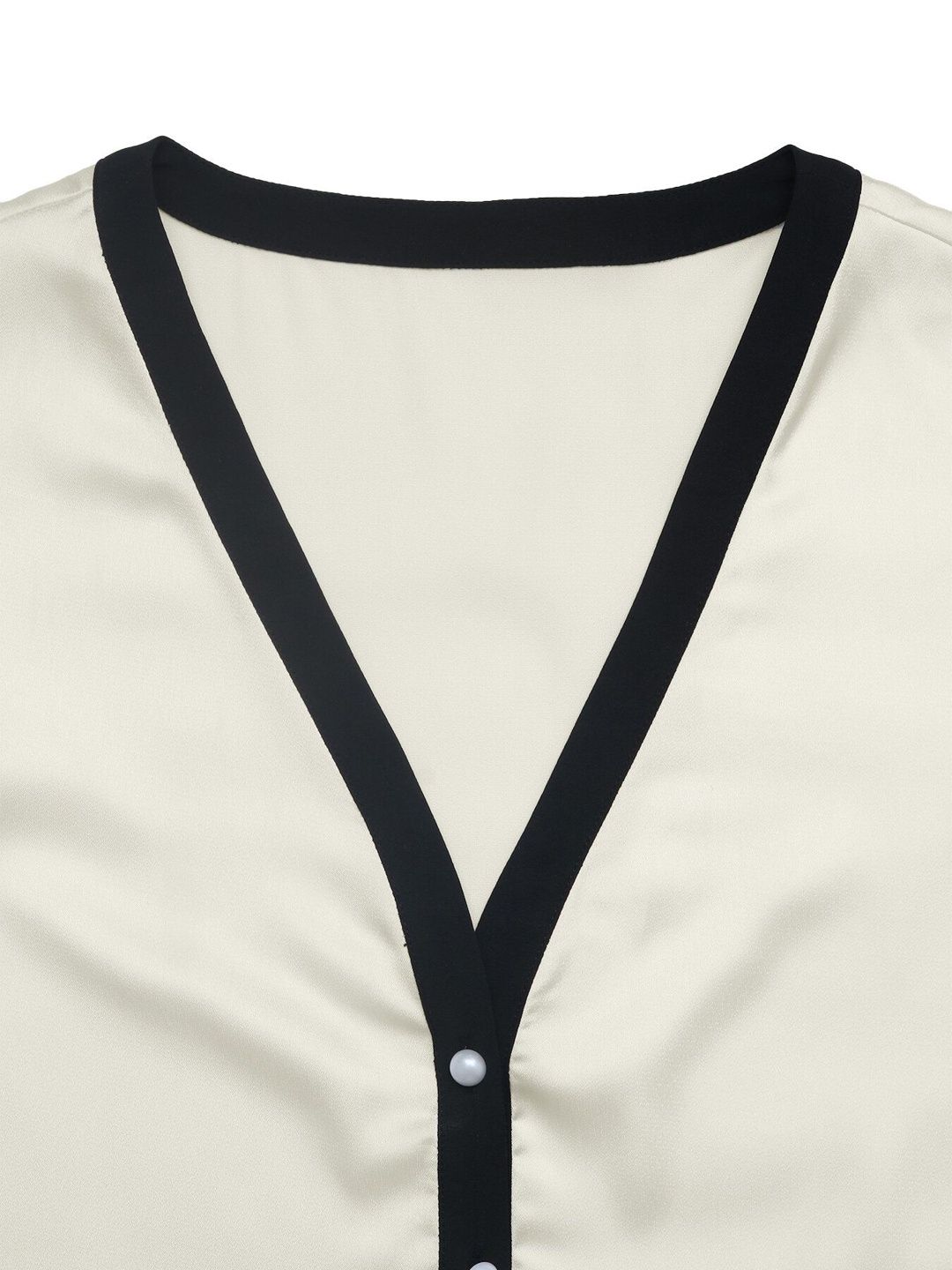 Women's Grey Nowi Colourblocked Top