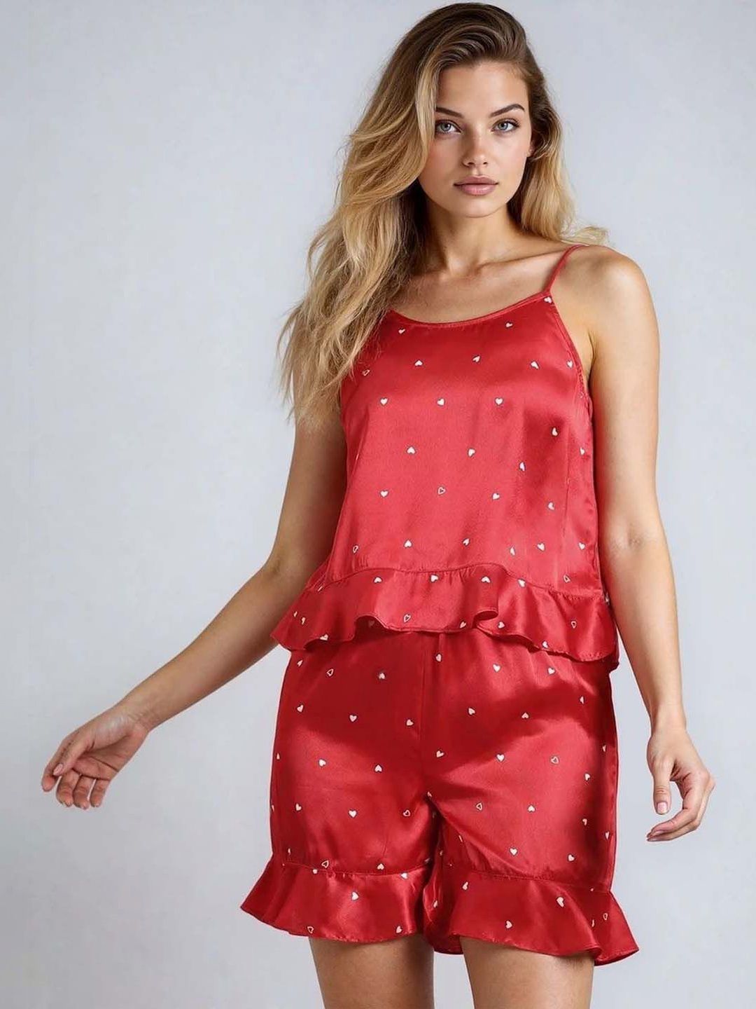 NOWI Women Printed Night suit