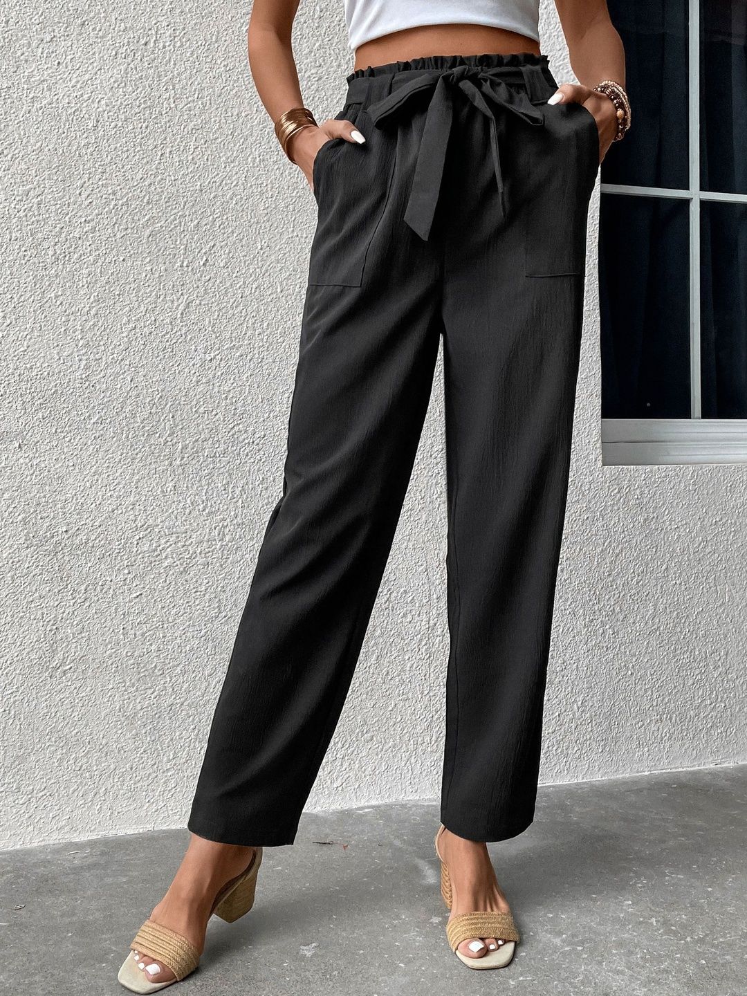 Women Non Iron Trousers