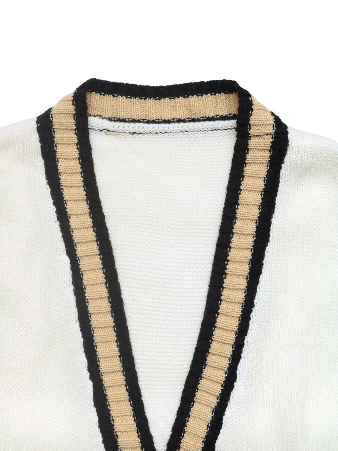 Women's Grey Nowi Women Colourblocked Cardigan