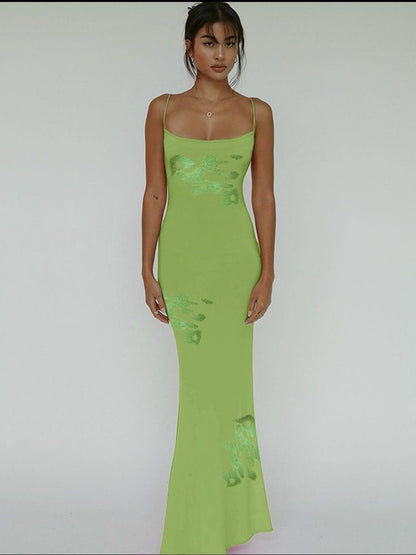 Women's Beige Nowi Bodycon Maxi Dress