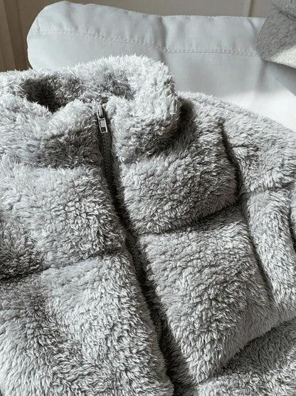 NOWI Women Crop Puffer Jacket